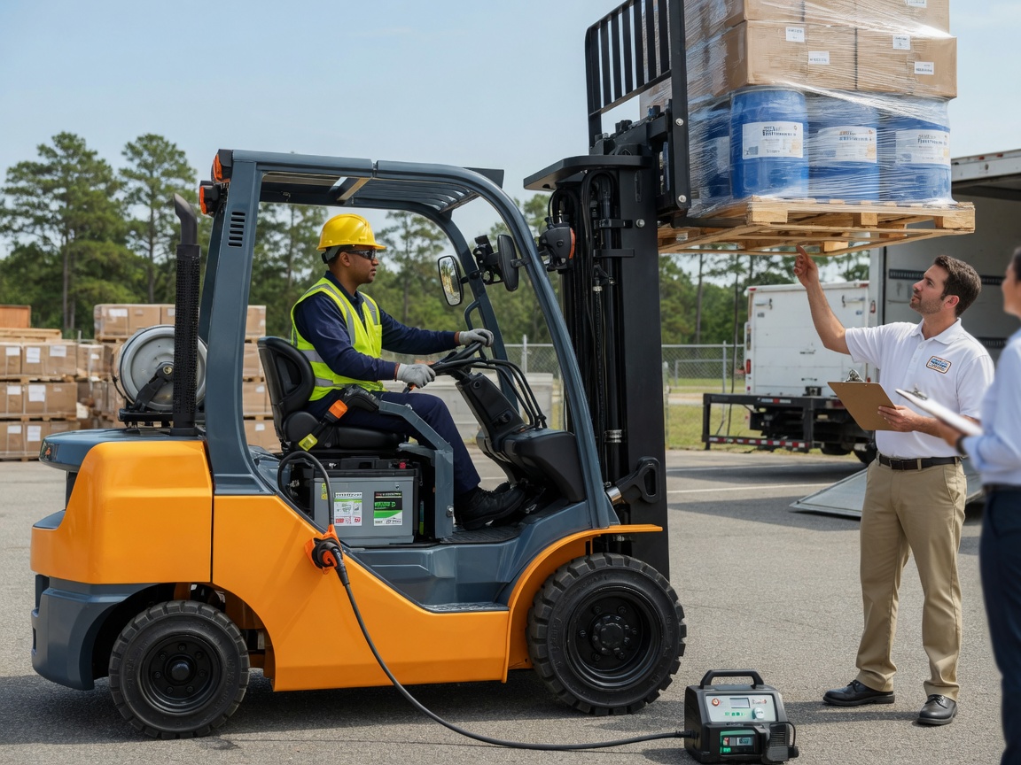 Electric Forklift Rental services