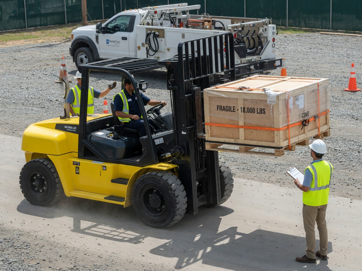 High Capacity Forklift Rental services